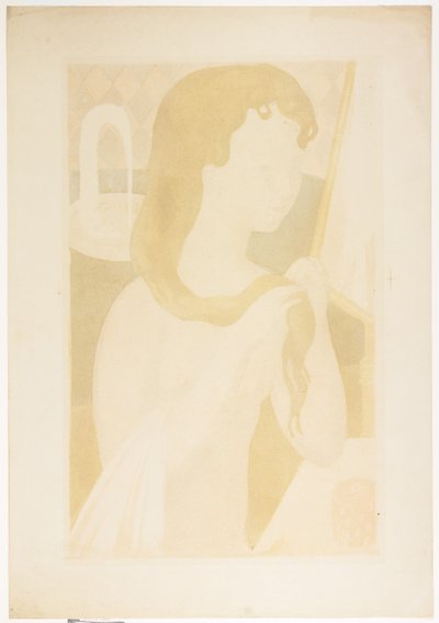 Young Girl at Her Toilet by Maurice Denis